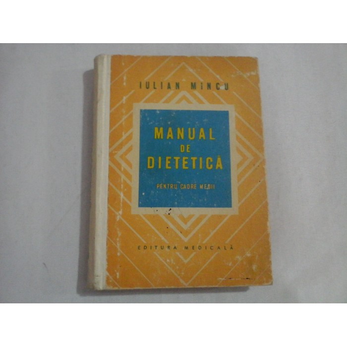 MANUAL DE DIETETICA - IULIAN MINCU